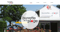 Desktop Screenshot of buvettedelaplage.com